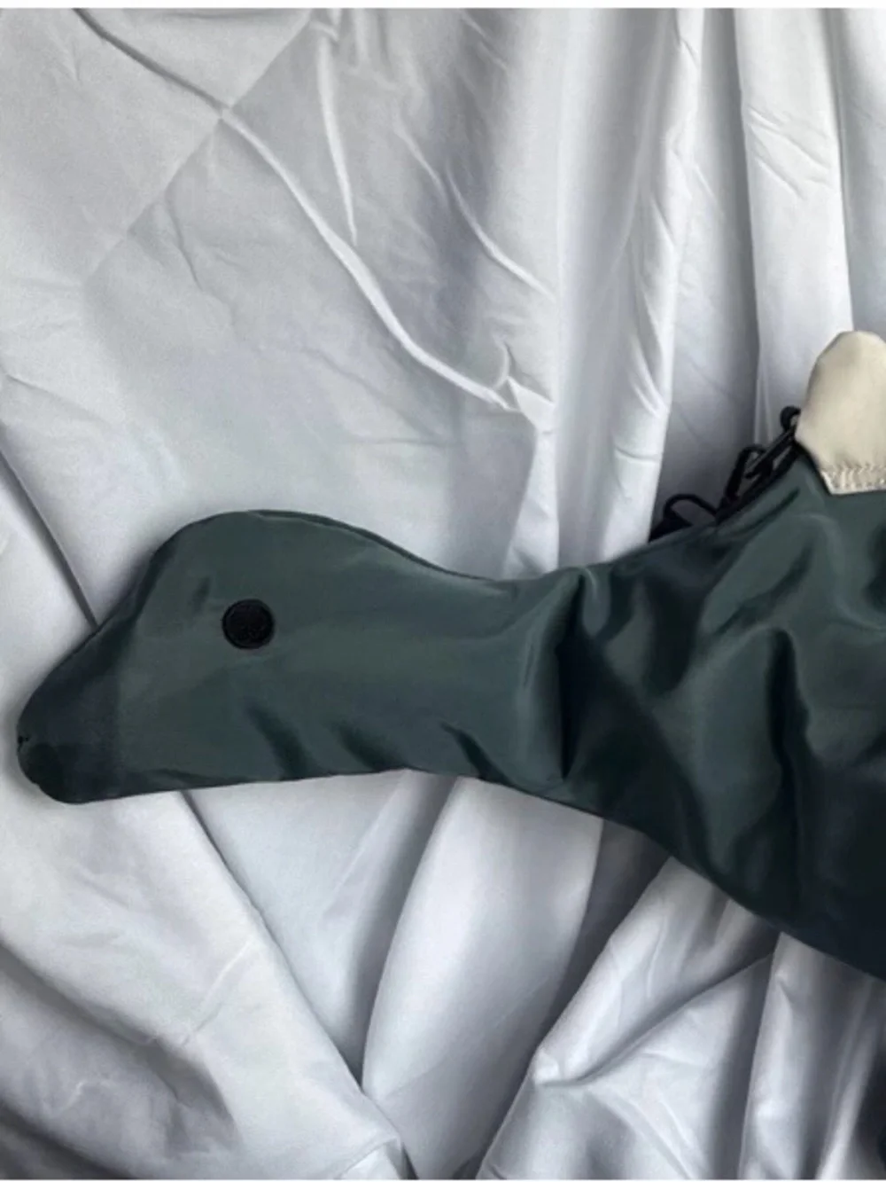Cat & Jack Dinosaur Duffel Kids OS Green Solid Bag NWT